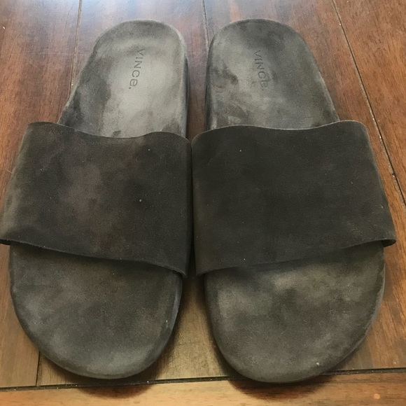 Vince Other - vince monaco suede slide